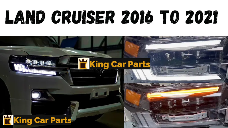 Toyota Land Cruiser 2016-2021 Head Lamp LED New Modified Shape